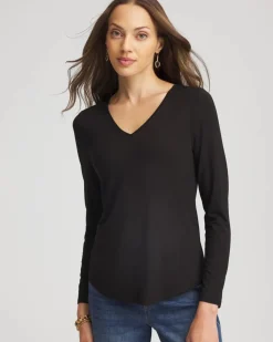 Touch of Cool™ V-Neck Layering Tee