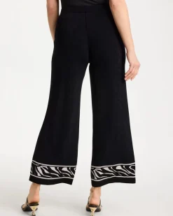 Travelers™ Abstract Zebra Cropped Pants