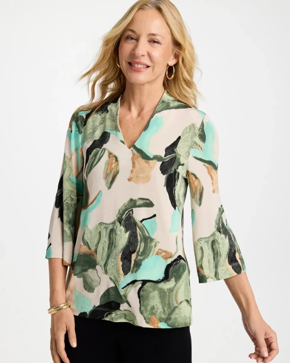 Travelers™ Bloom V-Neck Kimono Top