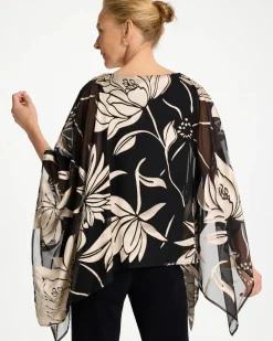 Travelers™ Burnout Floral Chiffon Top