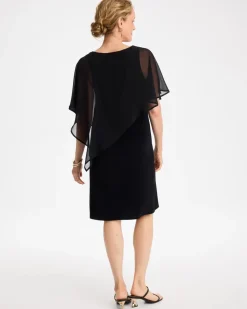 Travelers™ Chiffon Overlay Dress