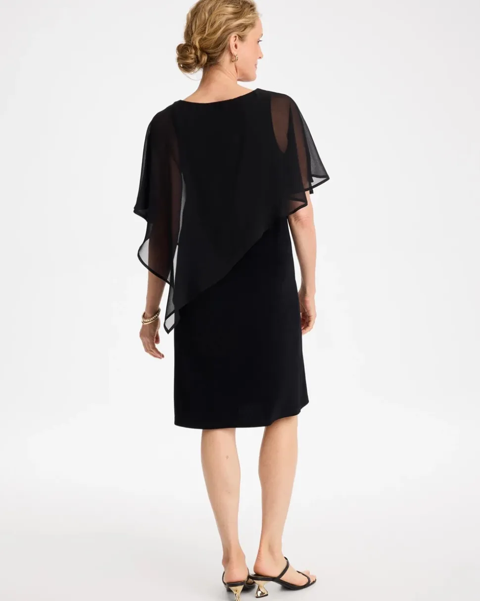 Travelers™ Chiffon Overlay Dress
