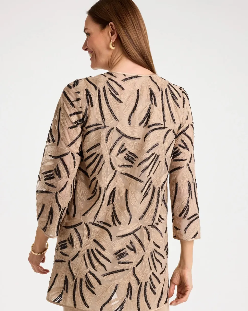Travelers™ Collection Embroidered Sequins Jacket