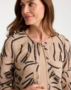 Travelers™ Collection Embroidered Sequins Jacket