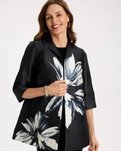 Travelers™ Collection Floral Long Jacket