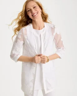 Travelers™ Collection Floral Applique Jacket