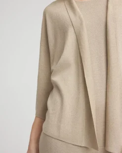 Travelers™ Collection Metallic Knit Cardigan