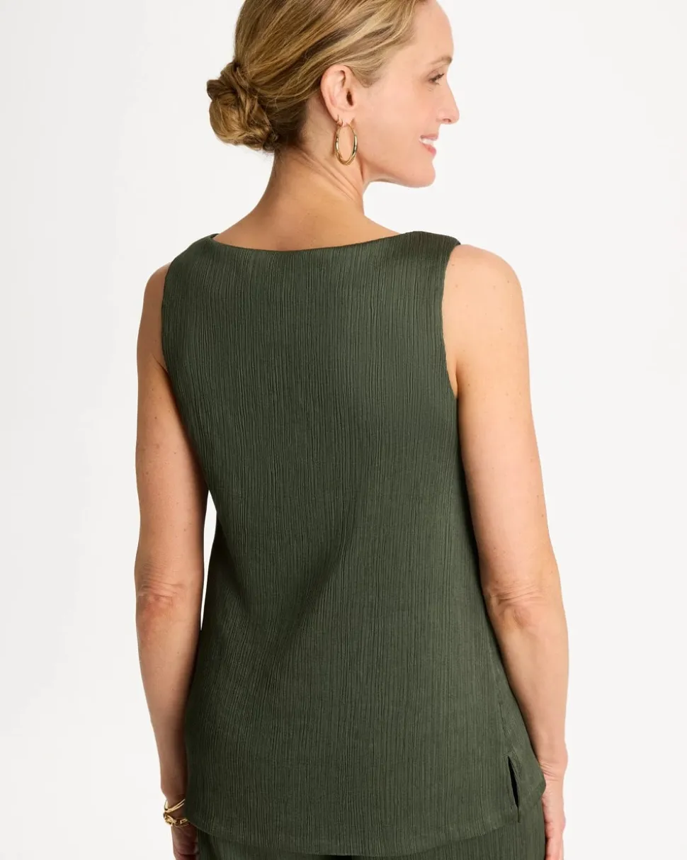 Travelers™ Crinkle Textured Tank