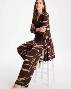Travelers™ Knit Animal Print Duster Cardigan