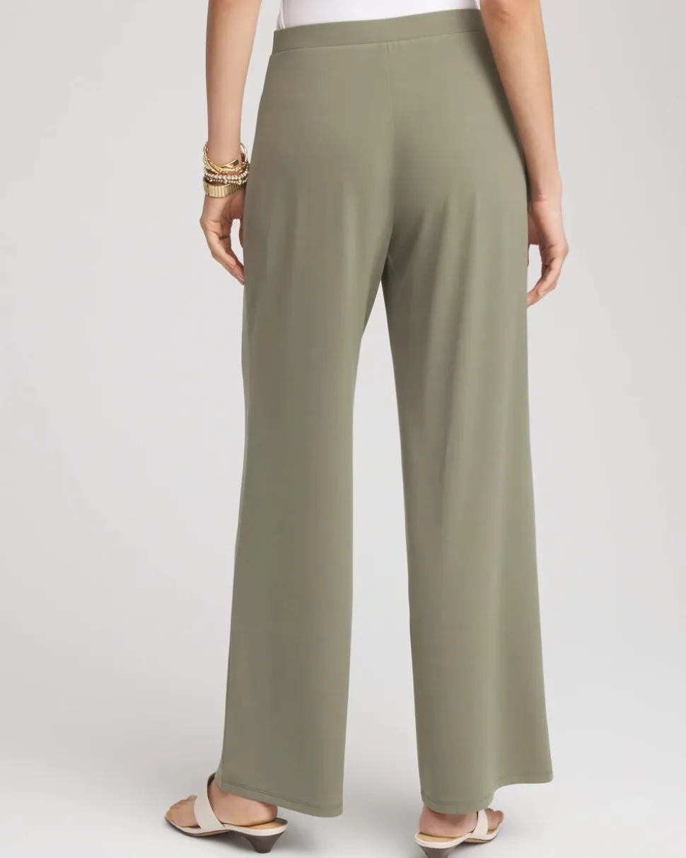Travelers™ Knit Wide-Leg Pants