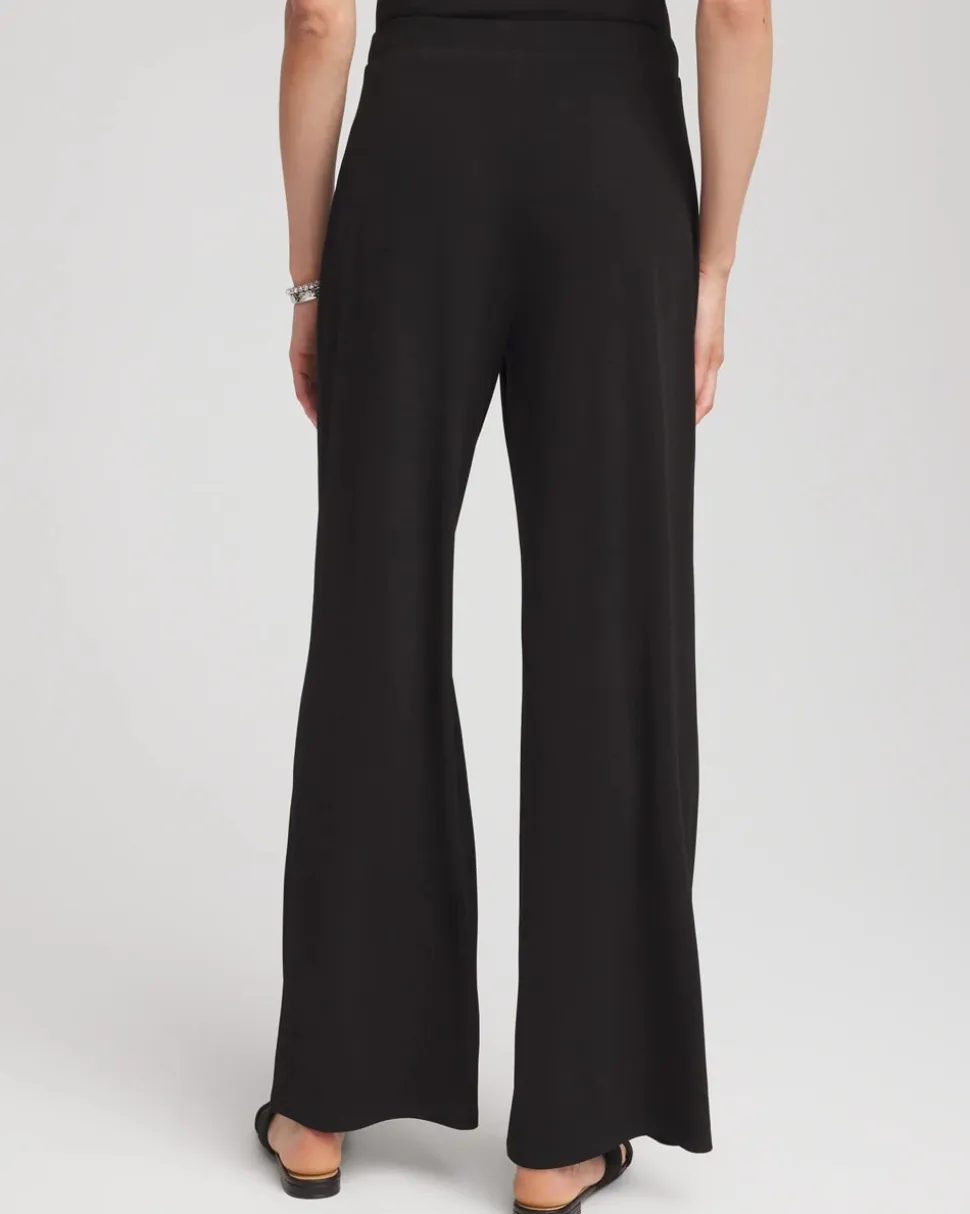 Travelers™ Knit Wide-Leg Pants