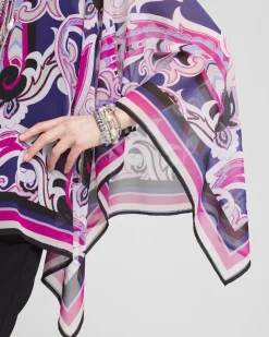 Travelers™ Paisley Chiffon Layered Top