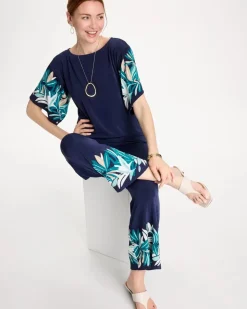 Travelers™ Palm Border Crop Pant