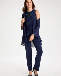 Travelers™ Pleated Chiffon Tank