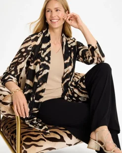 Travelers™ Safari Wheat Mesh Cardigan