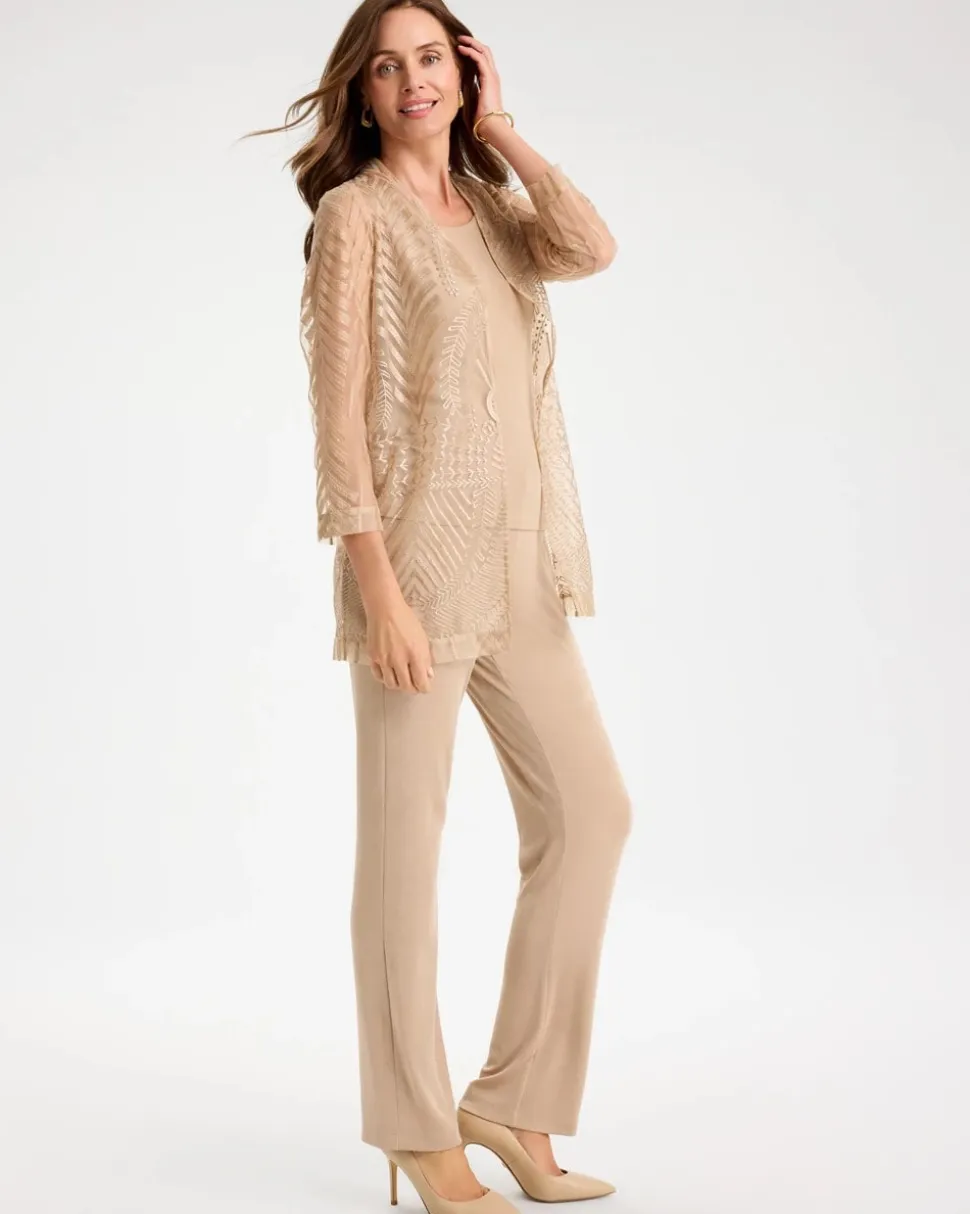 Travelers™ Sheer Embroidered Cardigan