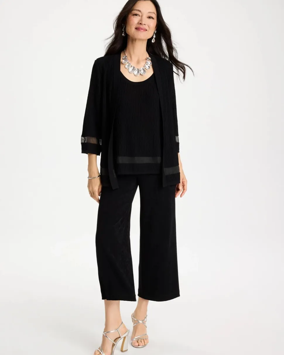 Travelers™ Sheer Stripe Cardigan