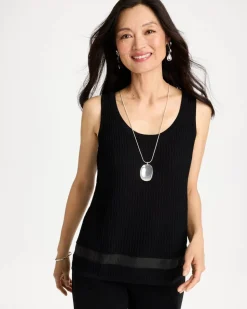 Travelers™ Sheer Stripe Tank
