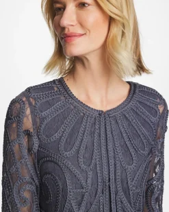 Travelers™ Short Embroidered Lace Jacket