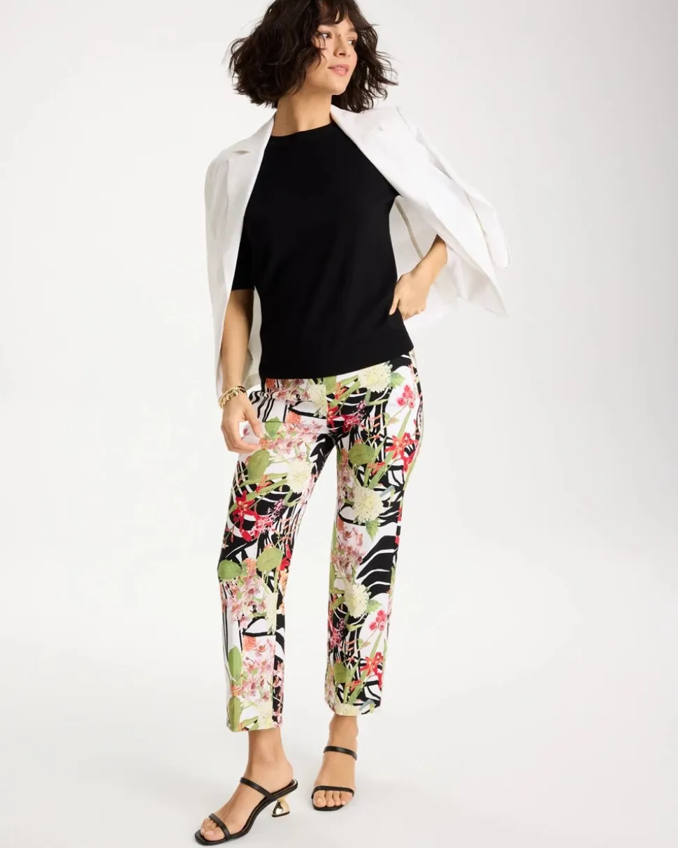 Tropical Nights Brigitte™ Straight Crop Pant