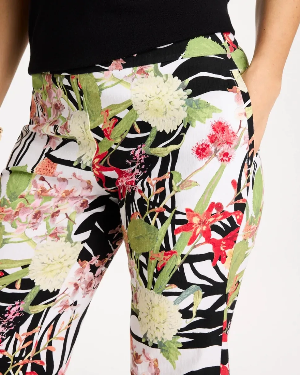 Tropical Nights Brigitte™ Straight Crop Pant