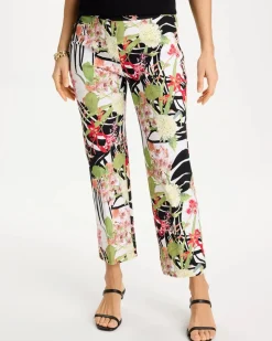 Tropical Nights Brigitte™ Straight Crop Pant