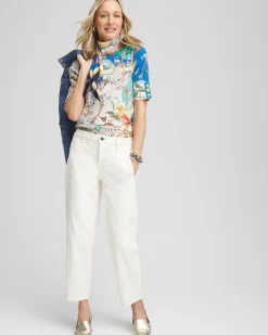 Utility Tapered Jeans