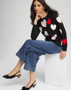 V-Day Multi-Heart Pullover