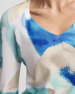 V-Neck Pullover Sweater