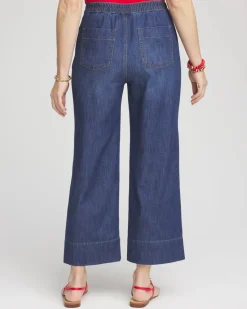 Wide Cropped Summer Jeans