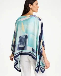 Woven Crepe Artisanal Poncho
