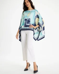 Woven Crepe Artisanal Poncho