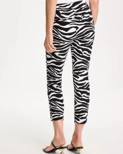 Zebra Brigitte™ Slim Pull-On Crop Pant