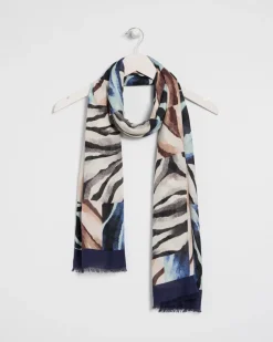 Zebra Zing Oblong Scarf