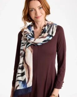 Zebra Zing Oblong Scarf