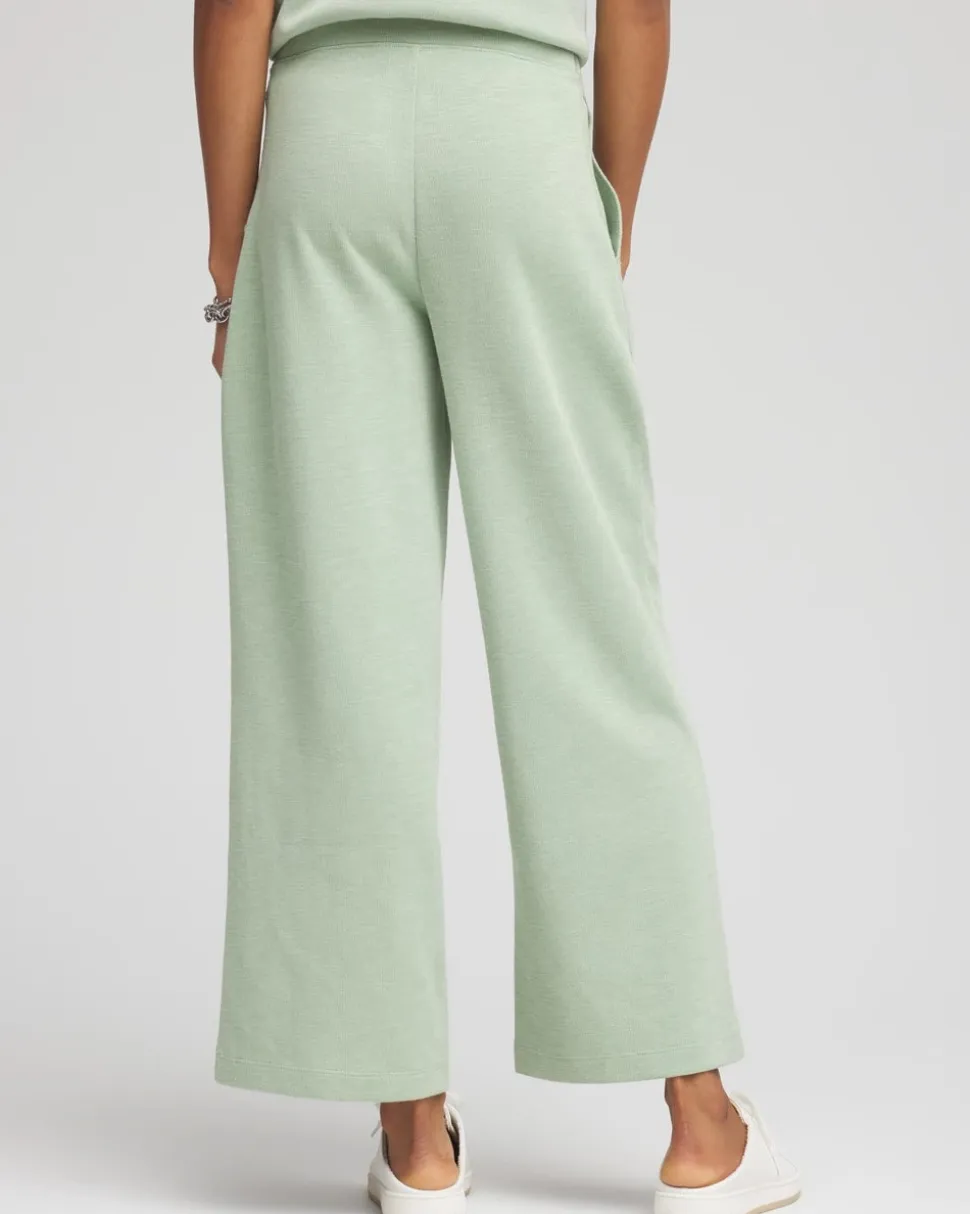 Zenergy® Beach Slub Cropped Pants