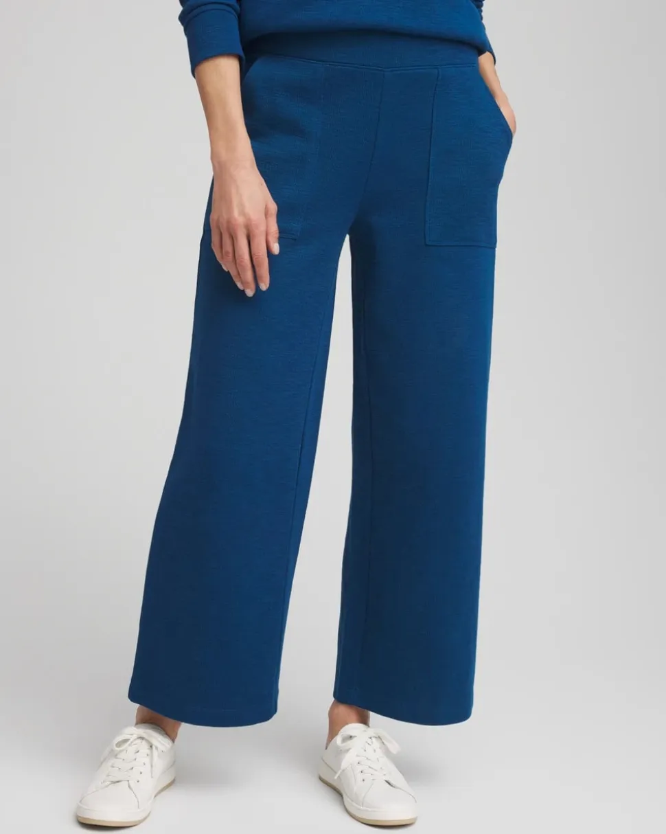 Zenergy® Beach Slub Cropped Pants