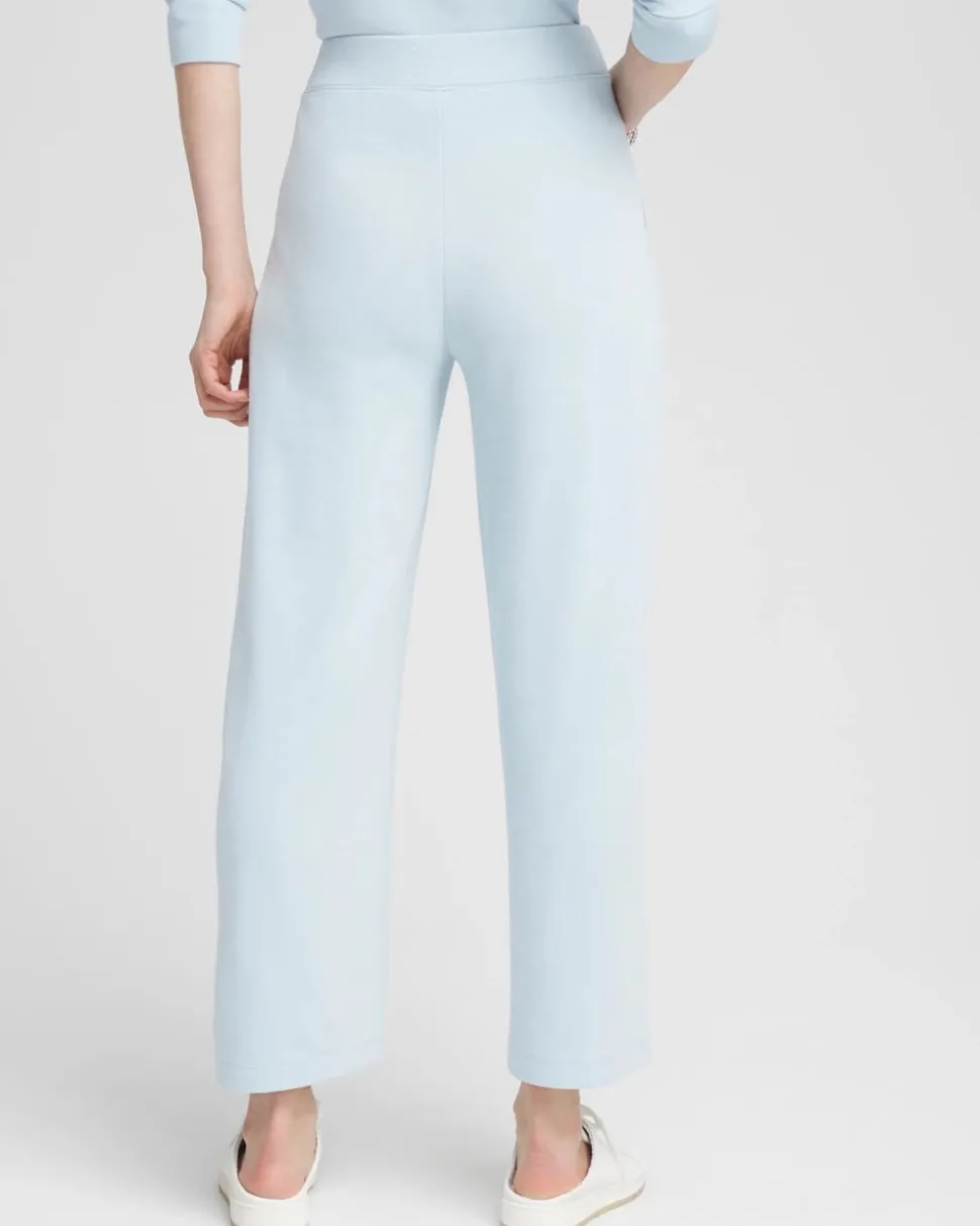 Zenergy® Beach Slub Cropped Pants