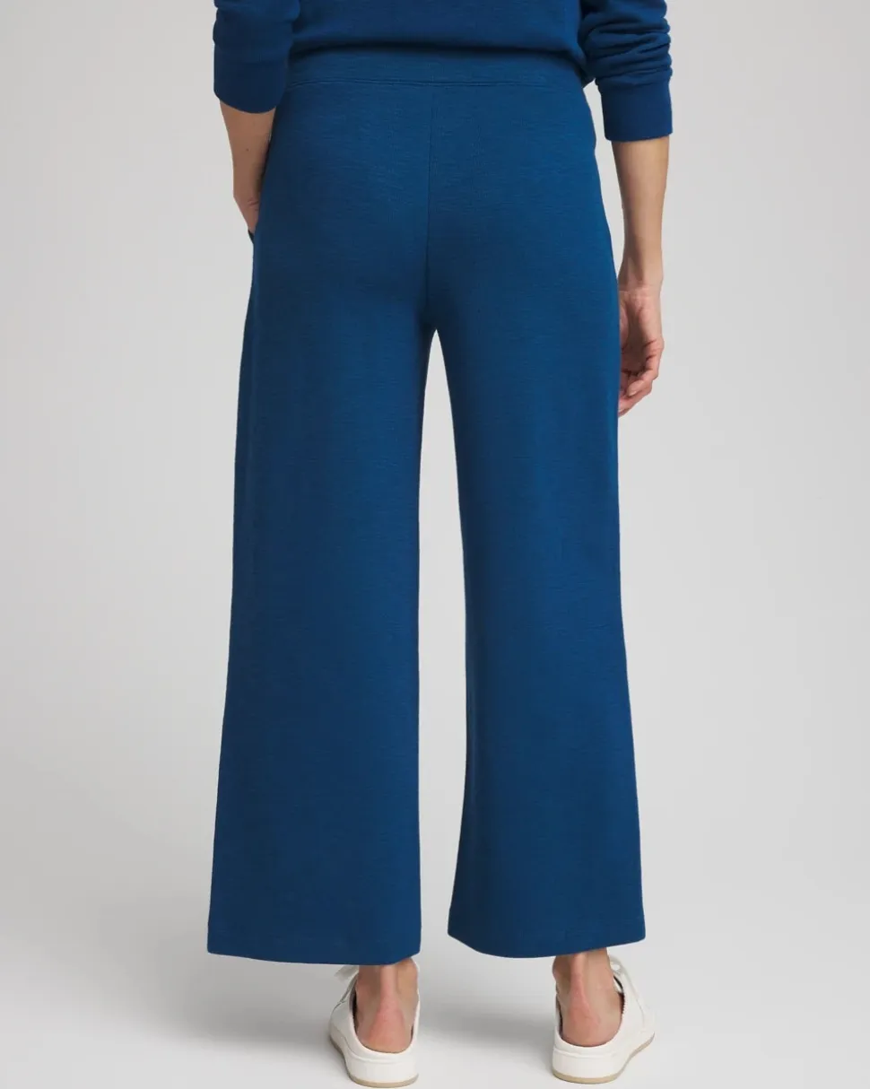Zenergy® Beach Slub Cropped Pants