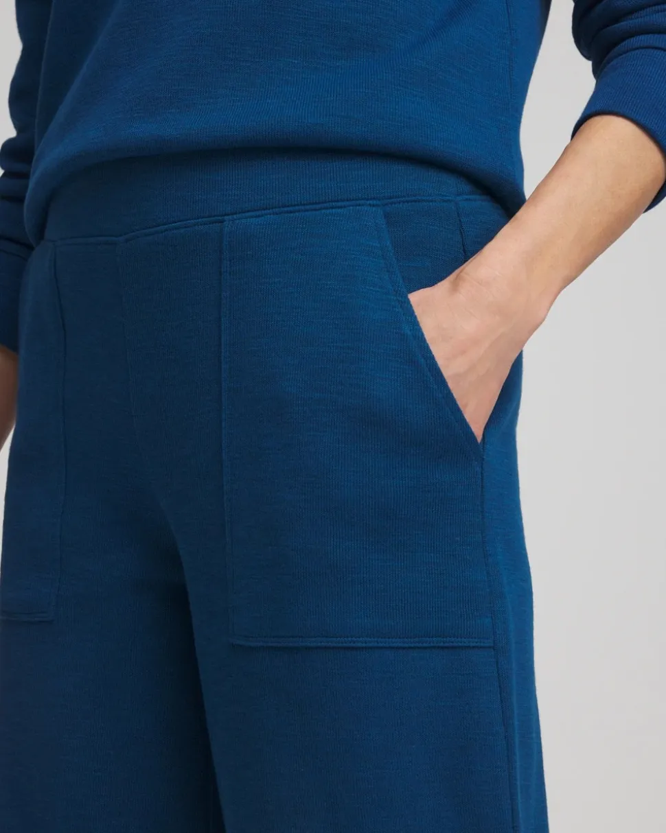 Zenergy® Beach Slub Cropped Pants