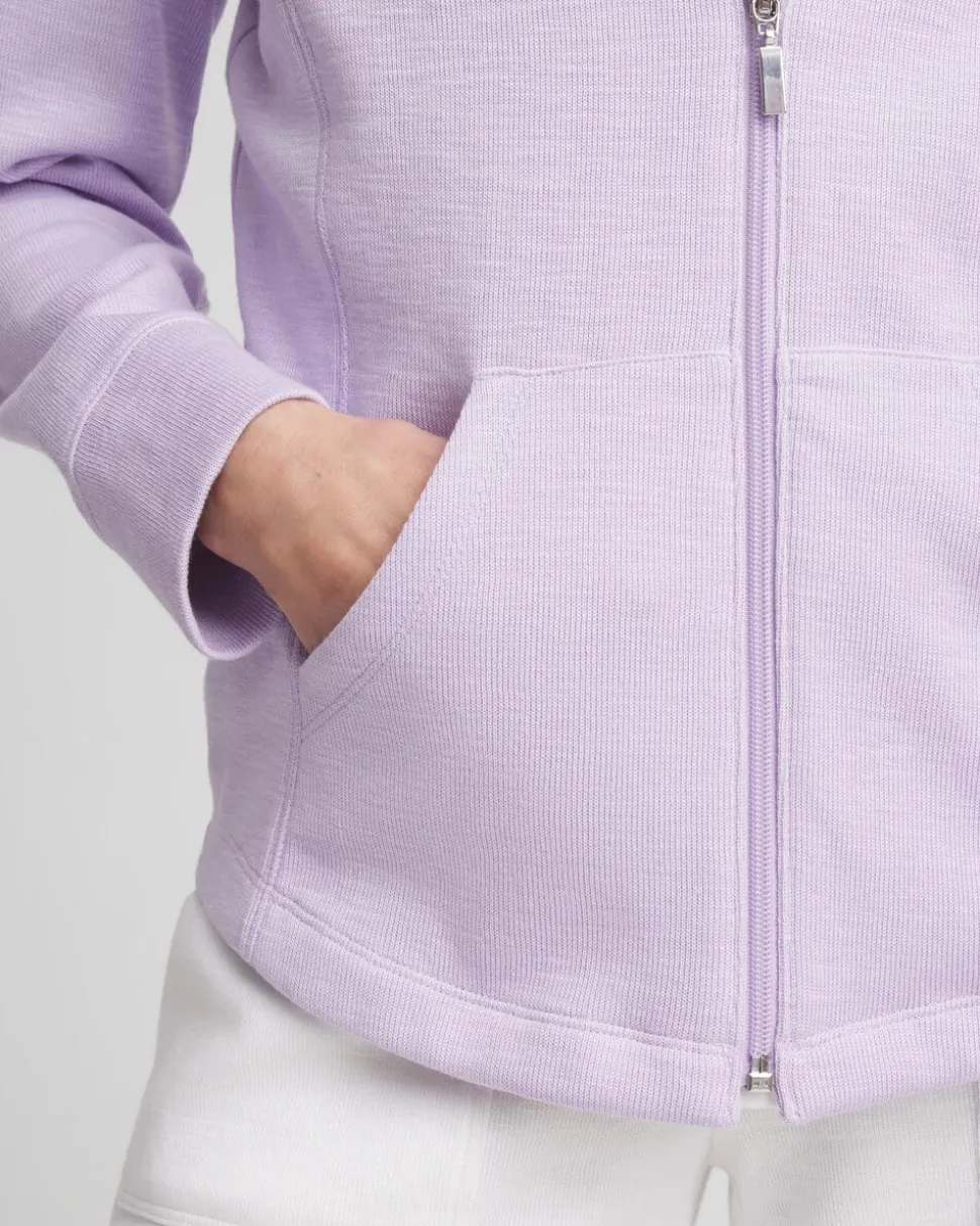 Zenergy® Beach Slub Zip-Front Hoodie