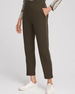 Zenergy® Caviar Bead Scuba Ankle Pants
