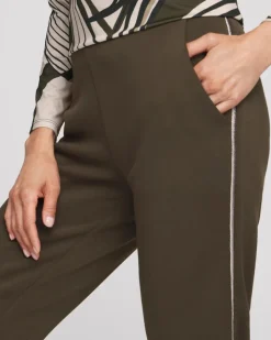 Zenergy® Caviar Bead Scuba Ankle Pants
