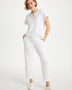 Zenergy® Crosshatch Knit Cropped Pants