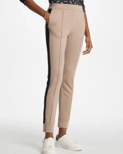 Zenergy® Double-Knit Contrast Ankle Pants