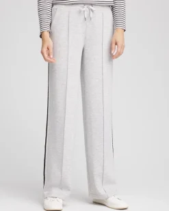 Zenergy® Double-Knit Lattice Trim Pants