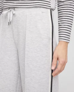 Zenergy® Double-Knit Lattice Trim Pants