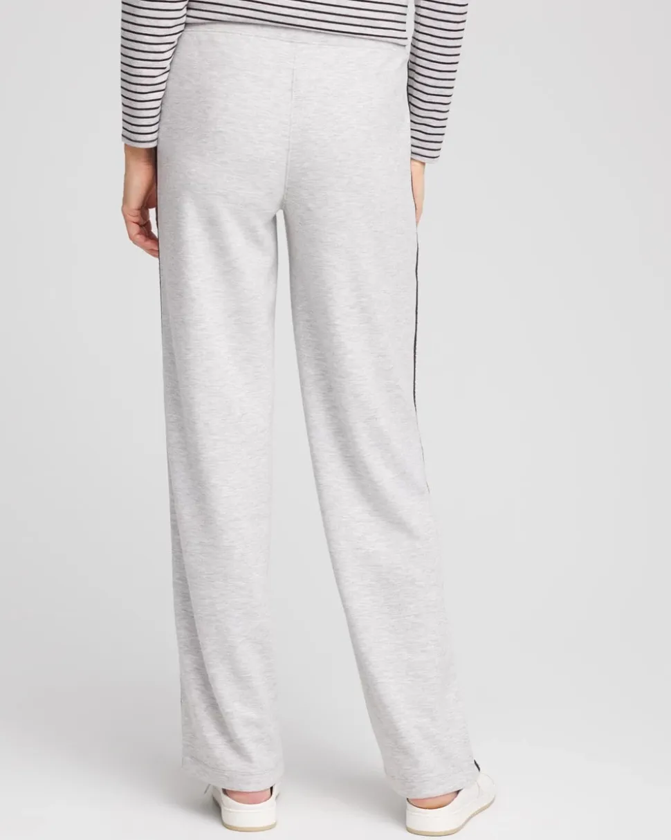Zenergy® Double-Knit Lattice Trim Pants