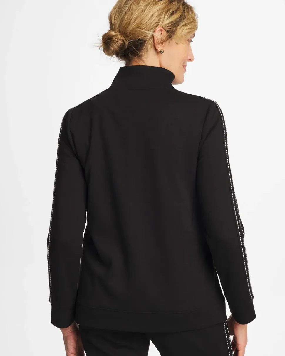 Zenergy® Double-Knit Pick Stitch Jacket