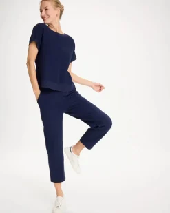 Zenergy® French Terry Cropped Pants